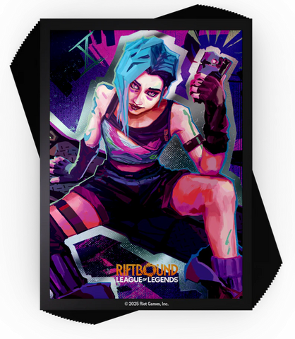 Riftbound:League Of Legends TCG - Origins - Sleeves(Jinx) 100ct