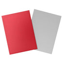 Dragon Shield - 100ct Standard Size - Crimson & Silver Matte Dual