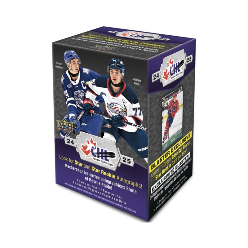 2024-25 Upper Deck CHL Hockey Blaster Box