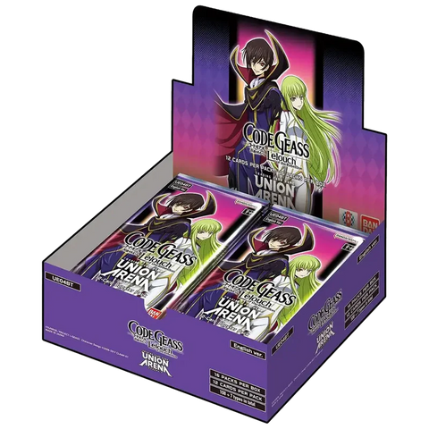 UNION ARENA CODE GEASS LELOUCH OF THE REBELLION V2 BOOSTER BOX