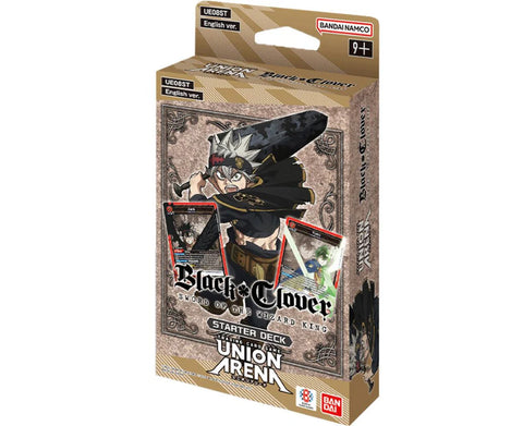 UNION ARENA BLACK CLOVER STARTER DECK