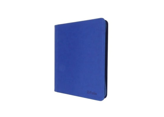 BCW 4-POCKET Z-FOLIO TOPLOADER BINDER Blue