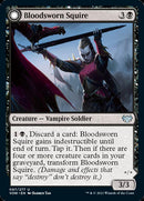 Bloodsworn Squire // Bloodsworn Knight [Innistrad: Crimson Vow] Foil