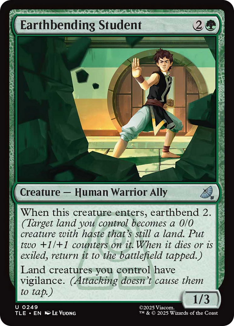 Earthbending Student [Avatar: The Last Airbender: Eternal-Legal] Foil