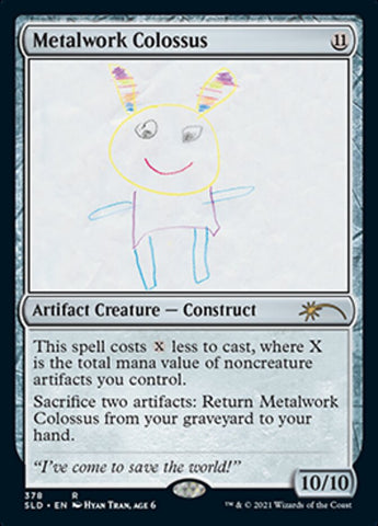 Metalwork Colossus (378) [Secret Lair Drop Series] Foil