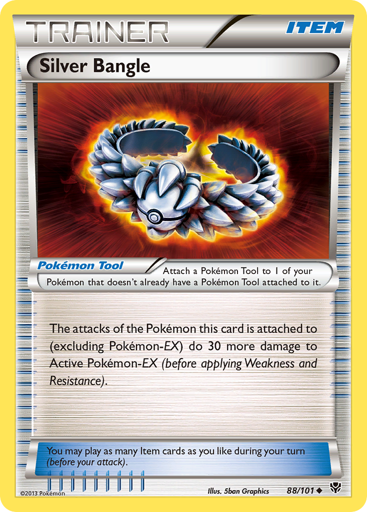 Silver Bangle (88/101) [Black & White: Plasma Blast] Reverse Holofoil