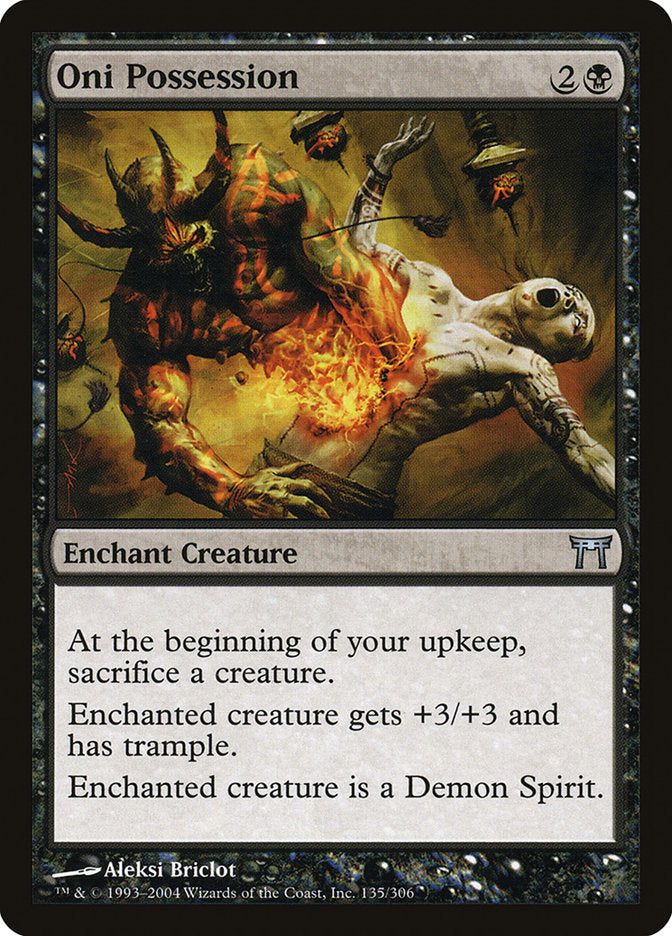 Oni Possession [Champions of Kamigawa] Foil