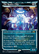 The Reality Chip (Showcase Soft Glow) [Kamigawa: Neon Dynasty] Foil