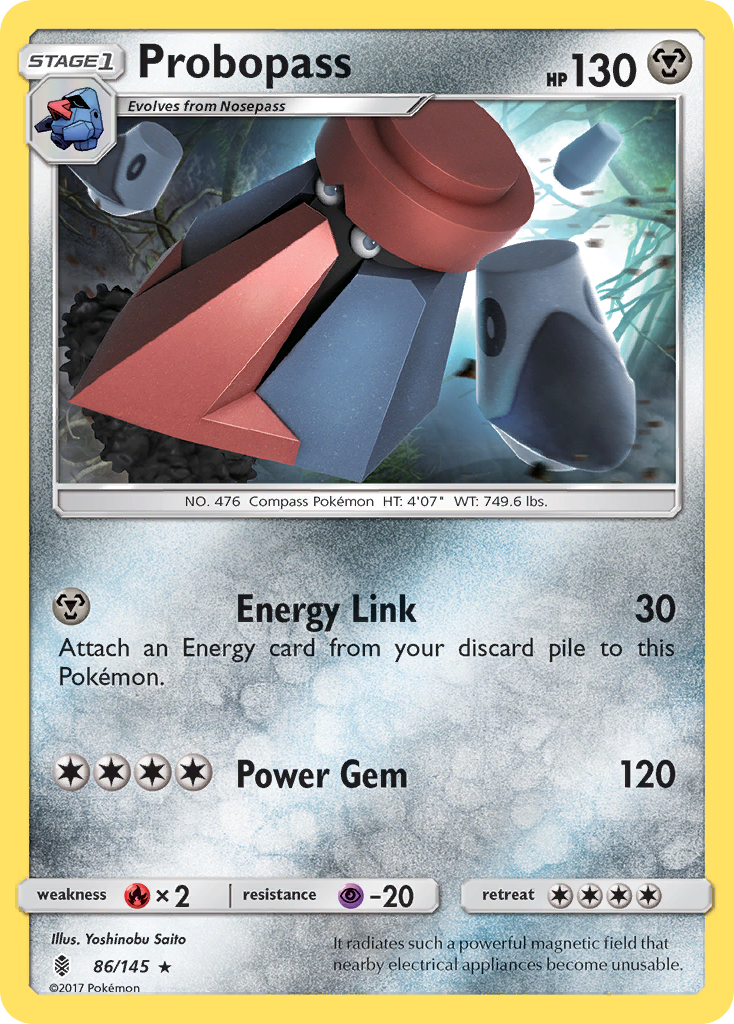 Probopass (86/145) [Sun & Moon: Guardians Rising] Reverse Holofoil