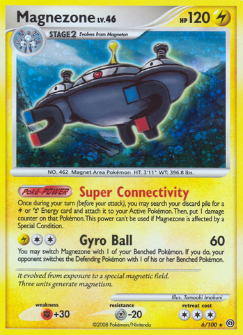 Magnezone (6/100) [Diamond & Pearl: Stormfront] Reverse Holofoil