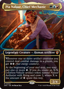 Pia Nalaar, Chief Mechanic (Borderless) [Aetherdrift Commander] Foil