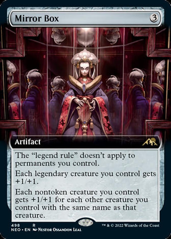 Mirror Box (Extended Art) [Kamigawa: Neon Dynasty] Foil
