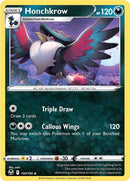 Honchkrow (107/195) [Sword & Shield: Silver Tempest] Reverse Holofoil