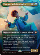 Zimone, Infinite Analyst (Borderless) [Secrets of Strixhaven Commander] Foil
