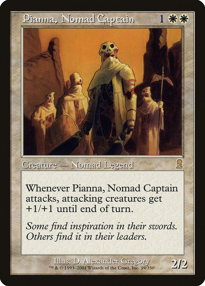 Pianna, Nomad Captain [Odyssey] Foil