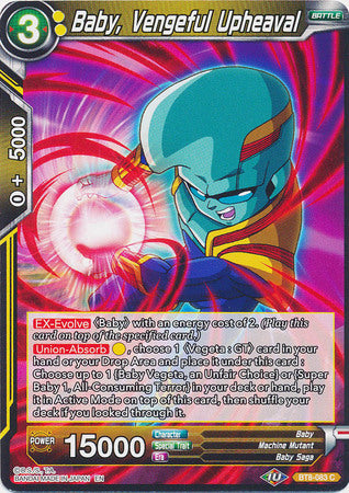Baby, Vengeful Upheaval (BT8-083) [Malicious Machinations] Parallel Foil