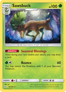 Sawsbuck (16/236) [Sun & Moon: Cosmic Eclipse] Reverse Holofoil