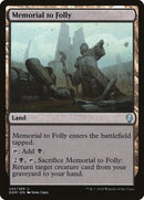 Memorial to Folly [Dominaria] Foil