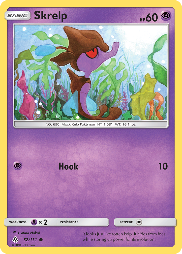 Skrelp (52/131) [Sun & Moon: Forbidden Light] Reverse Holofoil