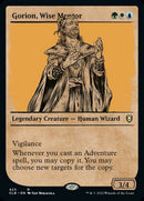 Gorion, Wise Mentor (Showcase) [Commander Legends: Battle for Baldur's Gate] Foil