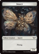 Insect (0005) Token [Duskmourn: House of Horror Tokens] Foil