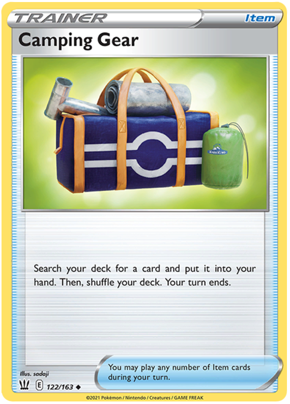 Camping Gear (122/163) [Sword & Shield: Battle Styles] Reverse Holofoil
