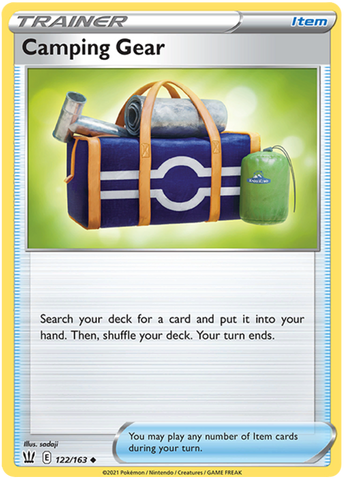 Camping Gear (122/163) [Sword & Shield: Battle Styles] Reverse Holofoil