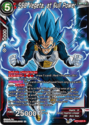 SSB Vegeta, at Full Power (Rare) (BT13-021) [Supreme Rivalry] Parallel Foil