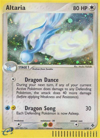 Altaria (2/97) [EX: Dragon] Reverse Holofoil