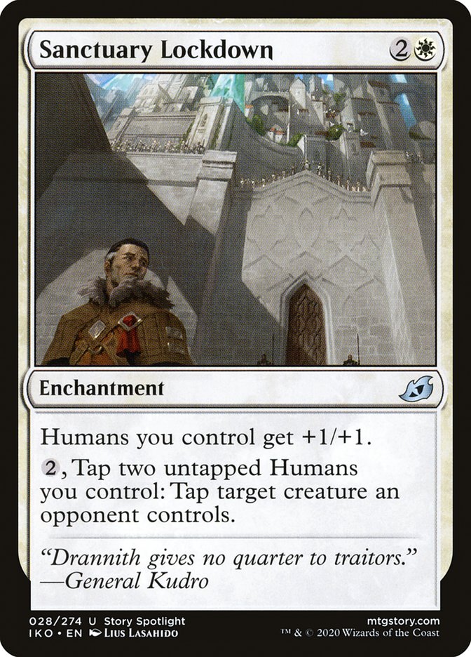 Sanctuary Lockdown [Ikoria: Lair of Behemoths] Foil