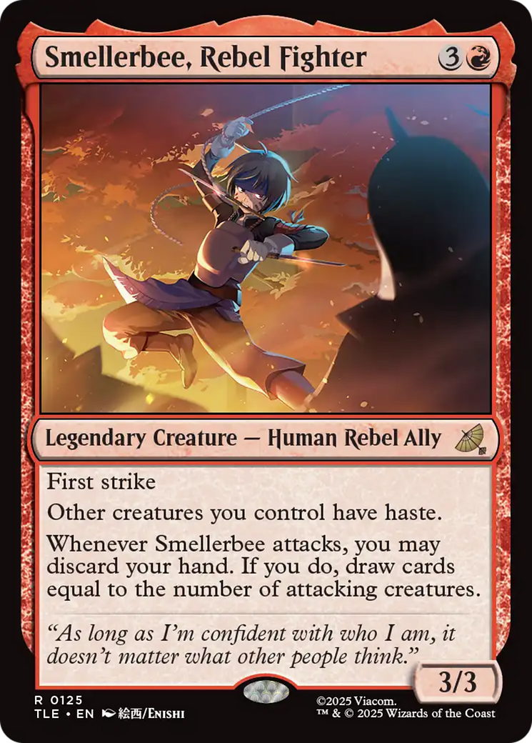 Smellerbee, Rebel Fighter [Avatar: The Last Airbender: Eternal-Legal] Foil