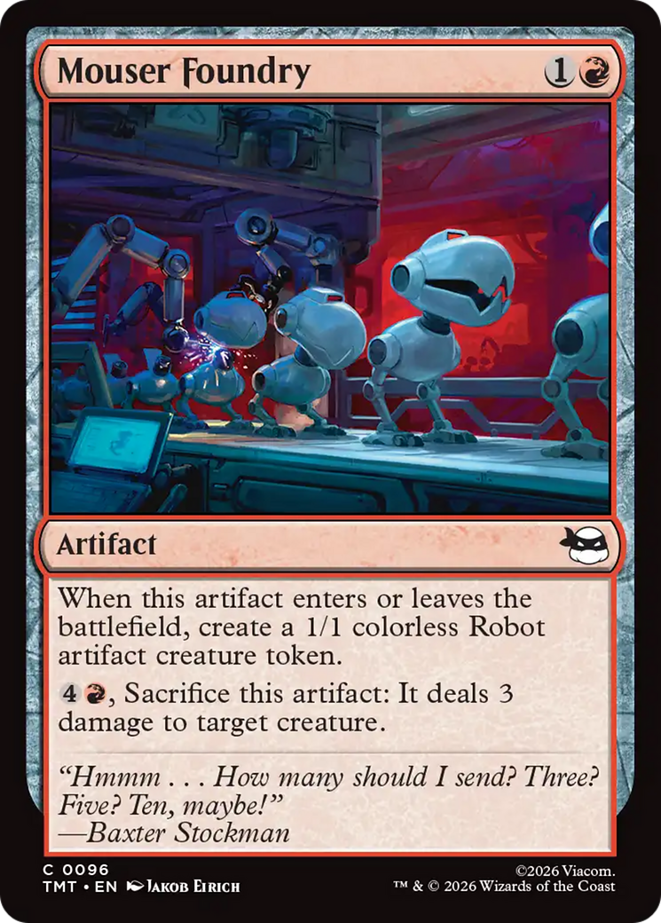 Mouser Foundry [Teenage Mutant Ninja Turtles] Foil