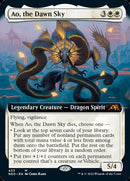 Ao, the Dawn Sky (Extended Art) [Kamigawa: Neon Dynasty] Foil
