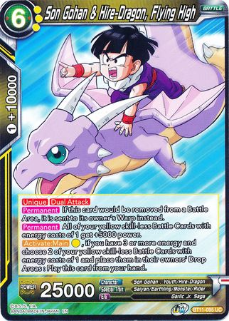 Son Gohan & Hire-Dragon, Flying High (BT11-095) [Vermilion Bloodline] Parallel Foil