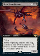Dreadfeast Demon (Extended Art) [Innistrad: Crimson Vow] Foil