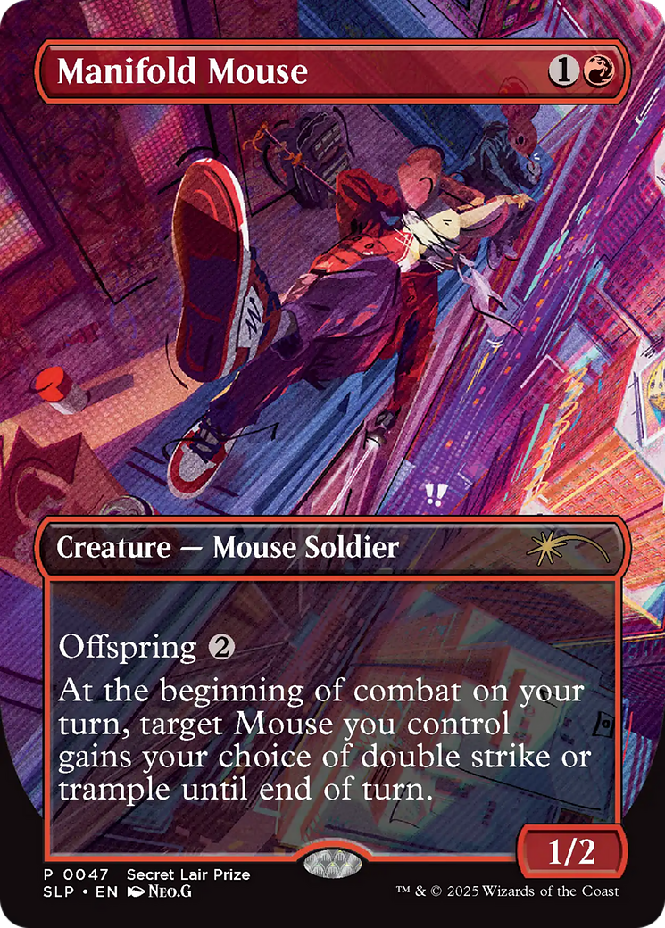 Manifold Mouse [Secret Lair Showdown] Foil