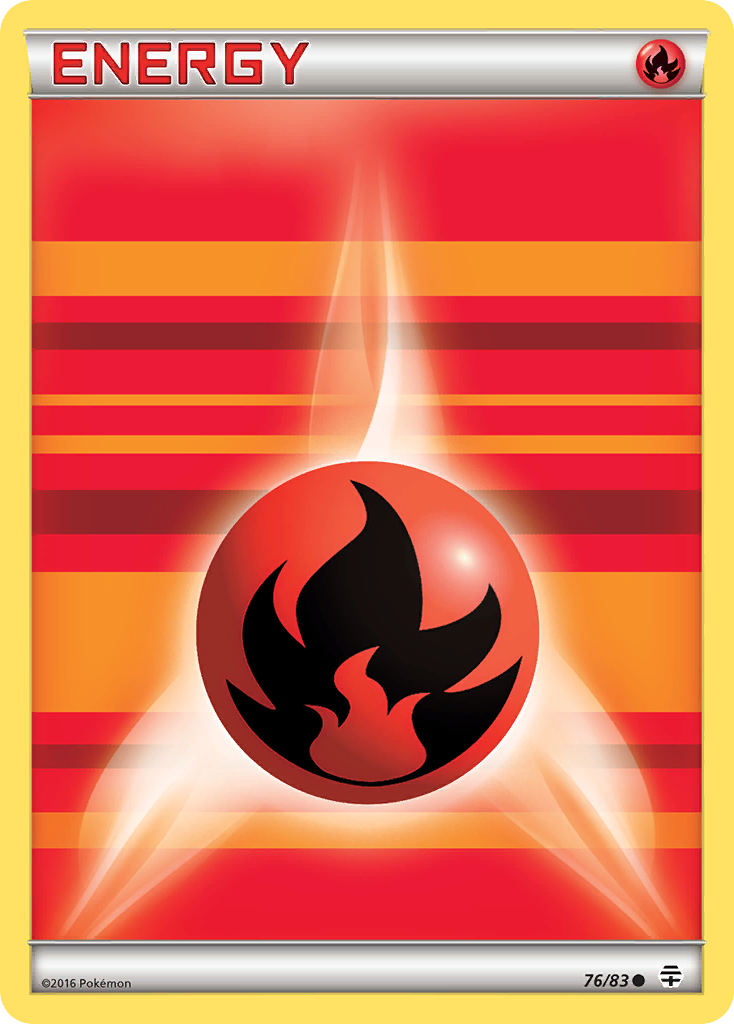 Fire Energy (76/83) [XY: Generations] Reverse Holofoil