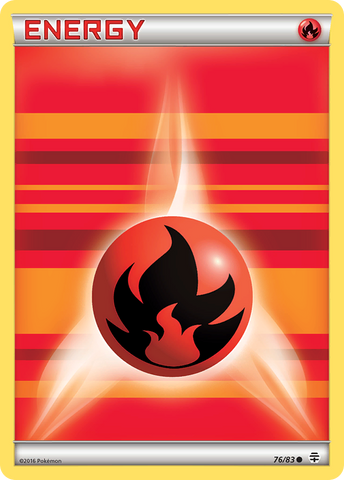Fire Energy (76/83) [XY: Generations] Reverse Holofoil