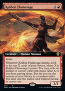 Keldon Flamesage (Extended Art) [Dominaria United] Foil
