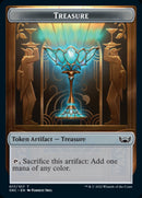Treasure (017) // Citizen Double-Sided Token [Streets of New Capenna Tokens] Foil