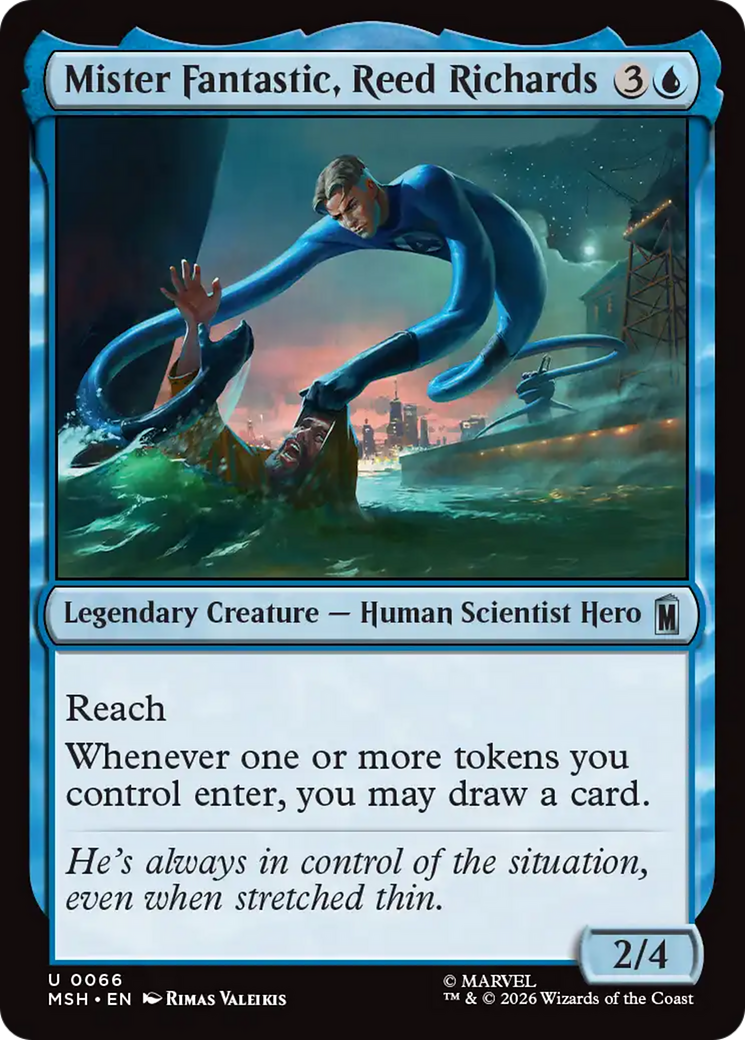 Mister Fantastic, Reed Richards [Marvel Super Heroes] Foil