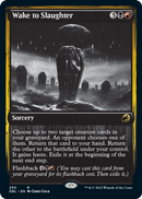 Wake to Slaughter [Innistrad: Double Feature] Foil