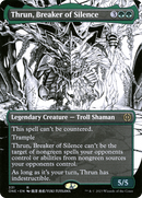Thrun, Breaker of Silence (Borderless Manga) [Phyrexia: All Will Be One] Foil