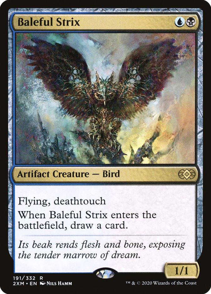 Baleful Strix [Double Masters] Foil