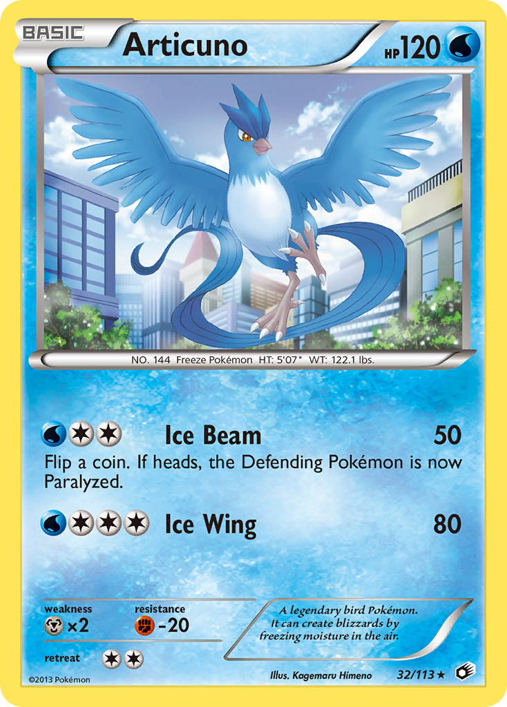 Articuno (32/113) [Black & White: Legendary Treasures] Reverse Holofoil