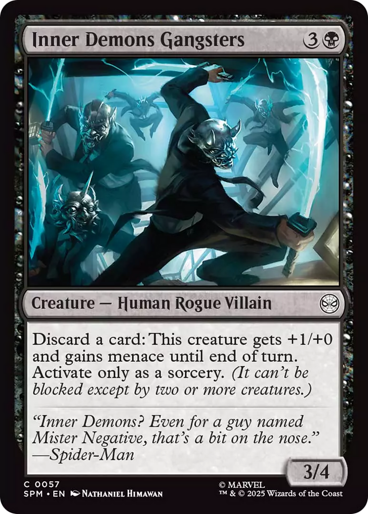 Inner Demons Gangsters [Marvel's Spider-Man] Foil