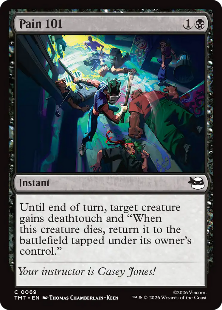 Pain 101 [Teenage Mutant Ninja Turtles] Foil