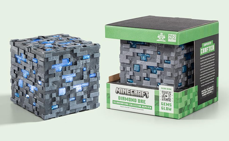 Minecraft Diamond Ore Illuminating Collector Replica