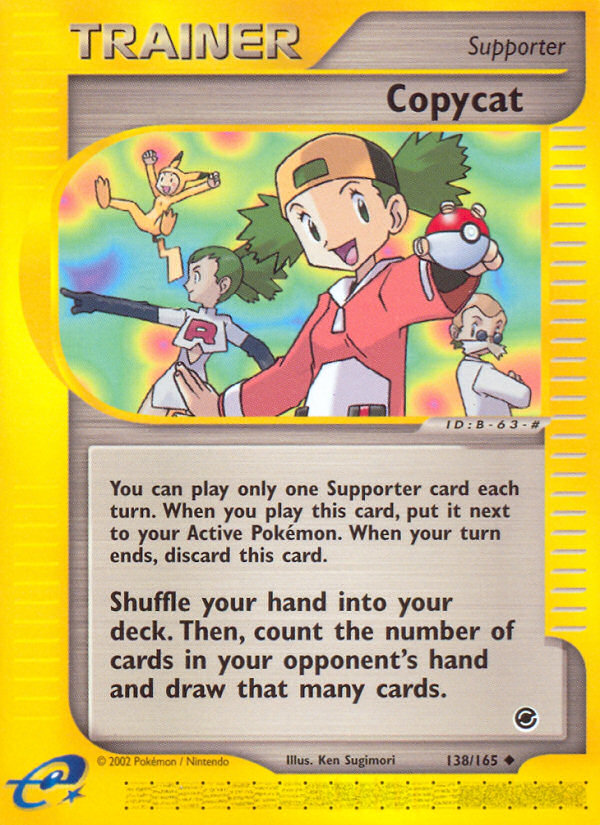 Copycat (138/165) [Expedition: Base Set] Reverse Holofoil