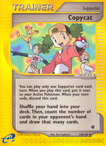 Copycat (138/165) [Expedition: Base Set] Reverse Holofoil